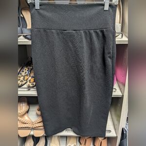 Lularoe black Cassie skirt